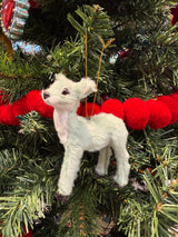 SNST Holiday Reindeer Ornament - Mint - Christmas - Feliz Modern