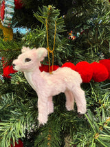 SNST Holiday Reindeer Ornament - Pink - Christmas - Feliz Modern