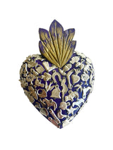LD Small Milagros Heart - Navy - Decor Objects - Feliz Modern