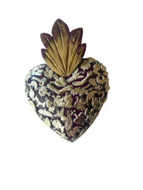 LD Small Milagros Heart - Dark Plum - Decor Objects - Feliz Modern