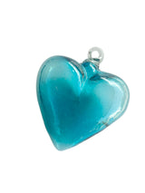 LD Blown Glass Heart - Aqua - Decor Objects - Feliz Modern