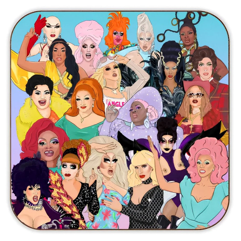 ATWW Icons Only Coaster -  - Coasters - Feliz Modern