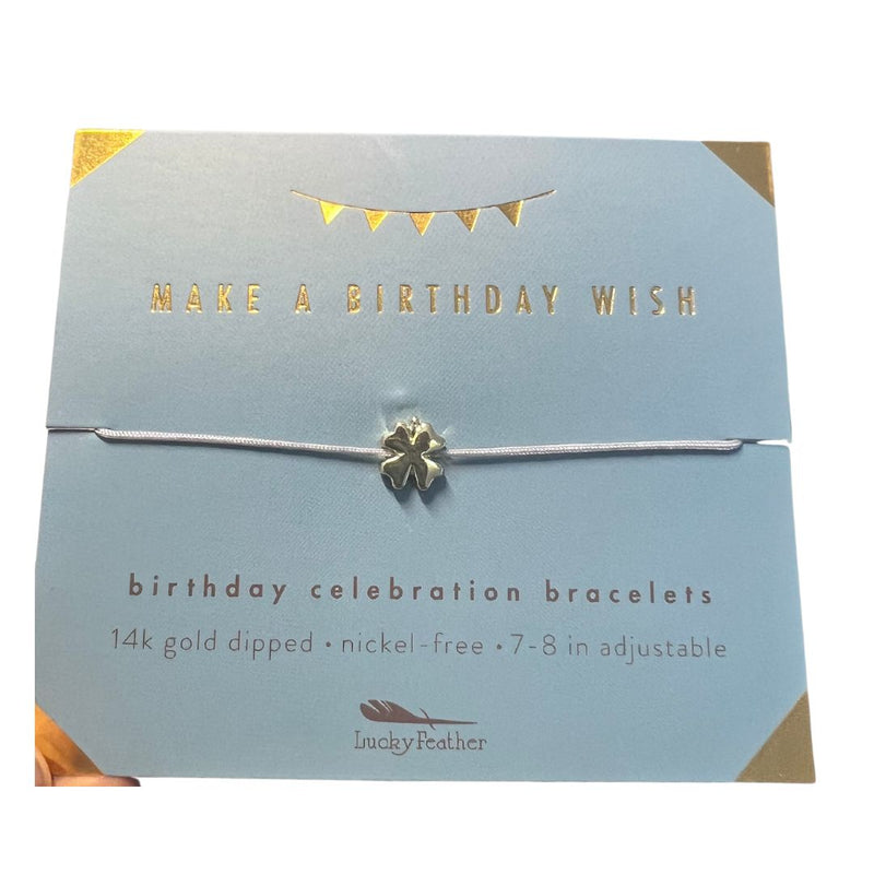 LFTH Celebration Bracelets - Make a Birthday Wish - Bracelets - Feliz Modern
