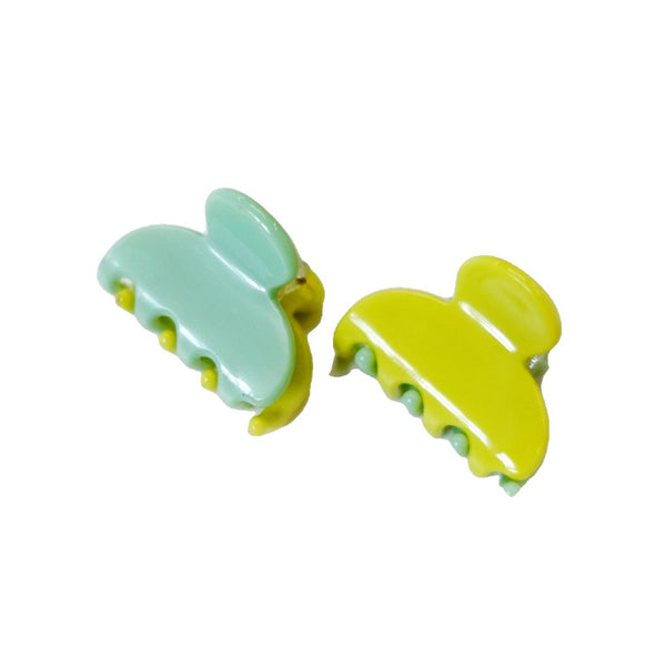 HAND Mini Two-Tone Hair Clip -  - Hair Accessories - Feliz Modern