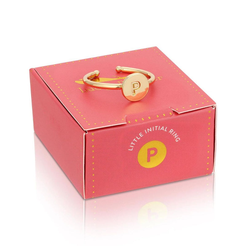 LFTH Initial Ring - P - Accessory - Feliz Modern
