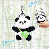 BWLZ Panda Plush Keychain Charm - - Keychains - Feliz Modern