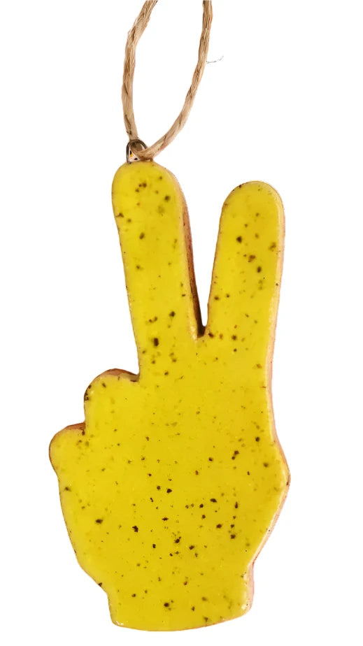 LRC* Peace Ornament - - Christmas - Feliz Modern