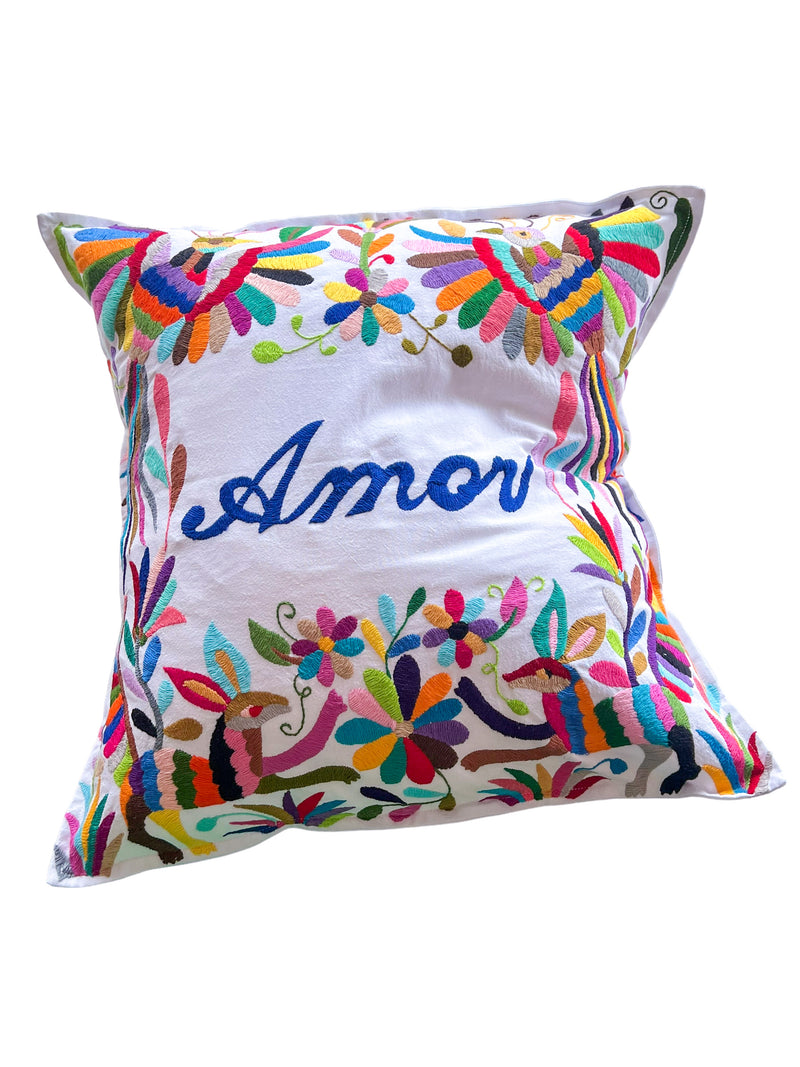 DAI Otomi Amor Pillows -  - Pillows & Throws - Feliz Modern