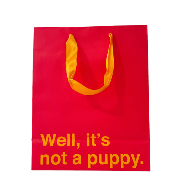 THWT Not a Puppy Gift Bag -  - Gifting Supplies - Feliz Modern