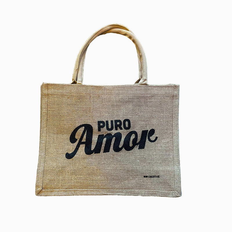 MMF Puro Amor Tote Bag - Black - Bags - Feliz Modern