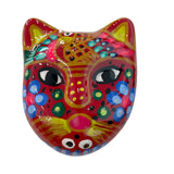 AAES Painted Cat Trinket Box - Red - Halloween - Feliz Modern