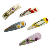 QECF Embroidered Hair Clip -  - Hair Accessories - Feliz Modern