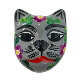 AAES Painted Cat Trinket Box - Gray - Halloween - Feliz Modern