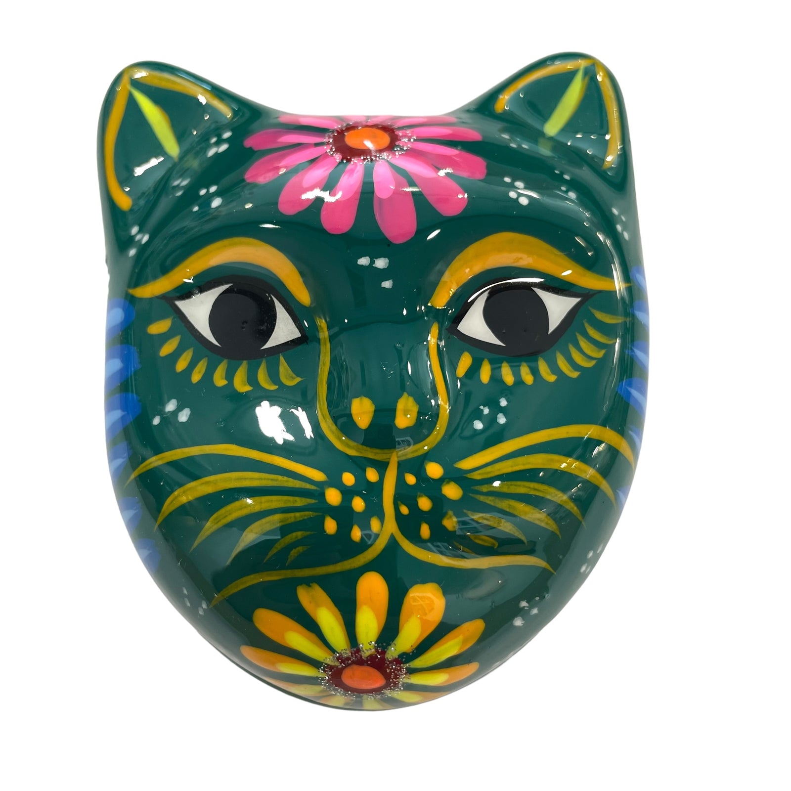 AAES Painted Cat Trinket Box