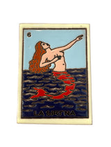 AAES Loteria Tile - La Sirena - Coasters - Feliz Modern