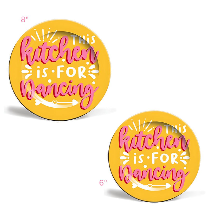 ATWW Kitchen is For Dancing Plate -  - Plates - Feliz Modern
