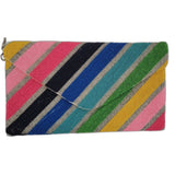 RKID* Beaded Rainbow Clutch - - Bags - Feliz Modern
