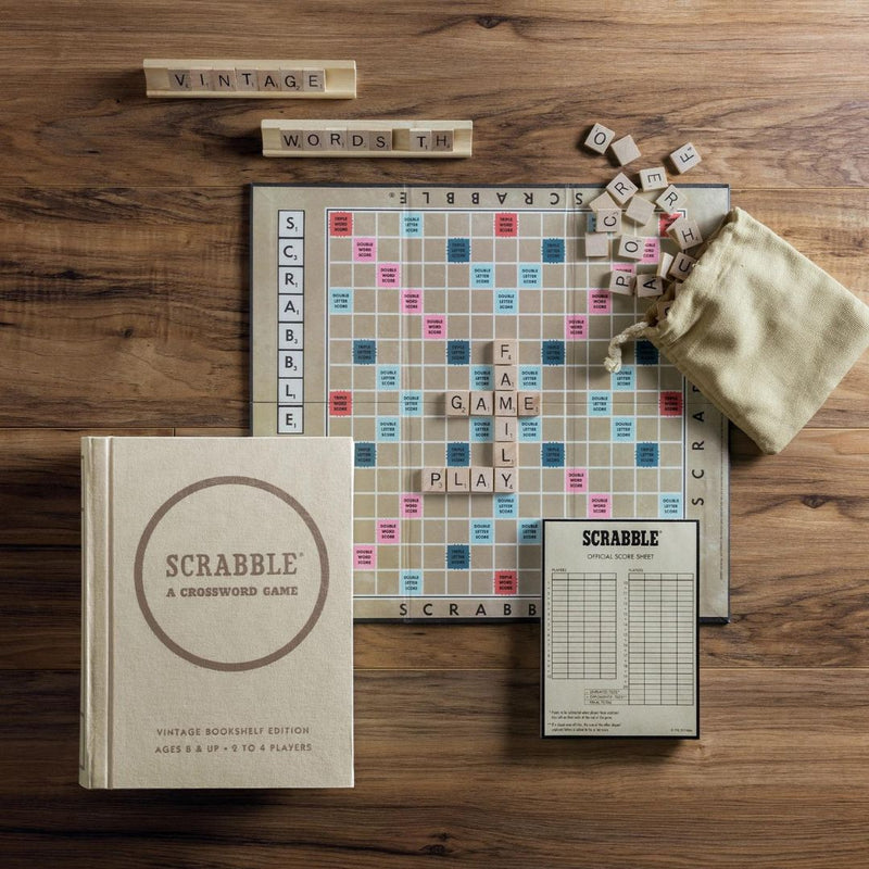 WSGC Vintage Scrabble Game Bookshelf Edition -  - Games - Feliz Modern