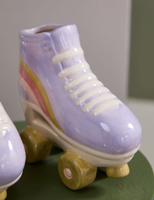 roller skate plant pot ACD Rollerskate Planter