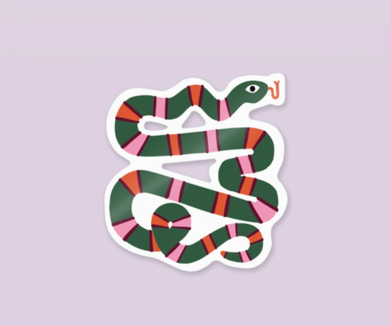 IDL Snake Sticker - - Stickers - Feliz Modern