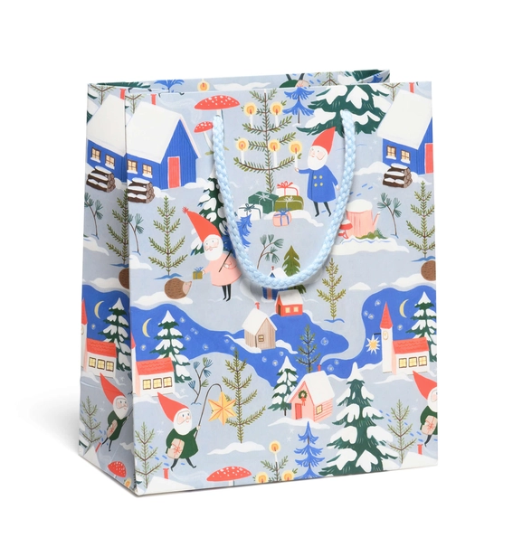 RCC Holiday Gnomes Gift Bag - - Christmas - Feliz Modern