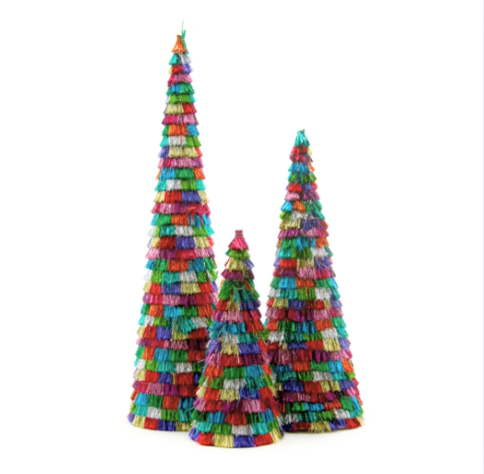 CFC Festive Tinsel Tree Decor (in-store or curbside only) - - Christmas - Feliz Modern