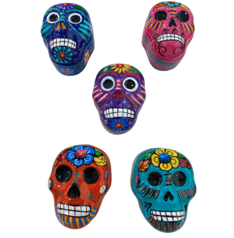 AAES Skull Head Trinket Box - - Halloween - Feliz Modern