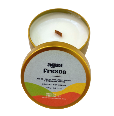 BFC Agua Fresca Tin Candle - - Candles - Feliz Modern
