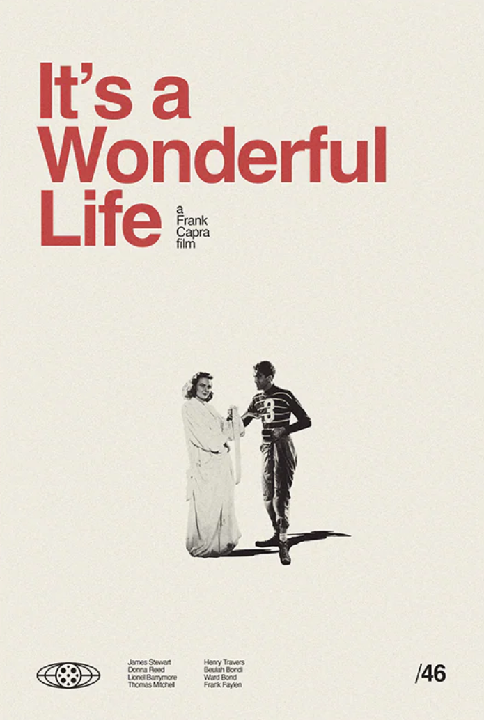 SDGRN Wonderful Life Christmas Postcard