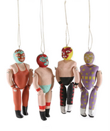 CFC Lucha Libre Ornaments - - Christmas - Feliz Modern