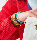 IKA Patsy Rainbow Beaded Bracelets (set of 11) - - Bracelets - Feliz Modern