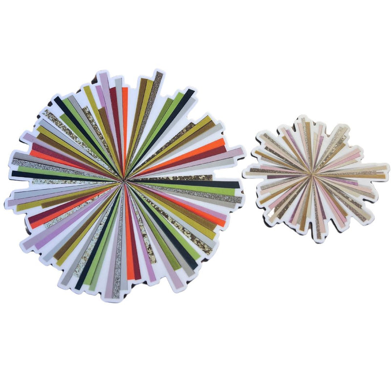 KO Kelly O'Connor Starburst Sticker -  - Stickers - Feliz Modern