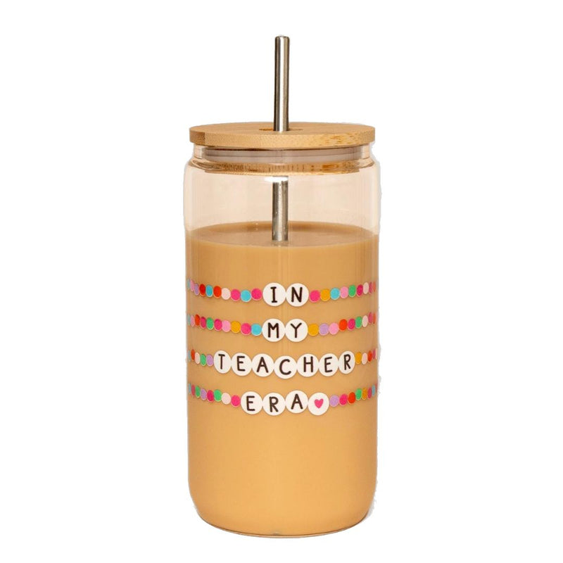 CLLDL Teacher Era Glass Cup -  - Drinkware - Feliz Modern