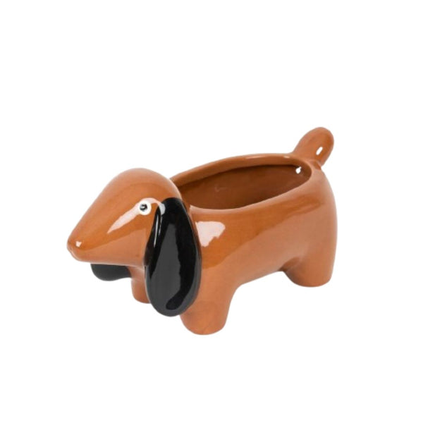 HLFR Dachshund Weiner Dog Vase -  - Vases & Planters - Feliz Modern