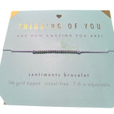 LFTH Celebration Bracelets - Thinking of You - Bracelets - Feliz Modern
