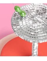 XOF Martini Disco Ornament