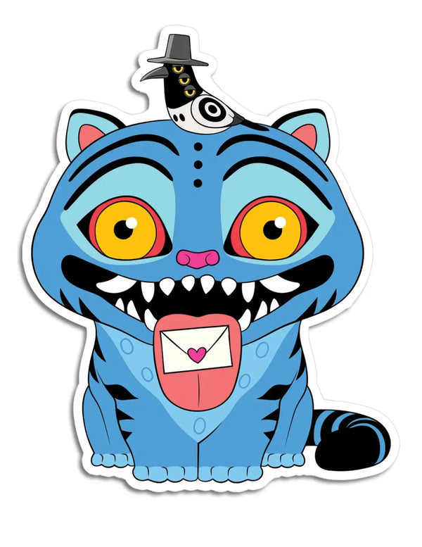 TFND Tiger K-pop Sticker