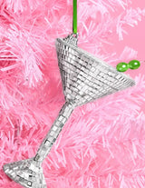 XOF Martini Disco Ornament