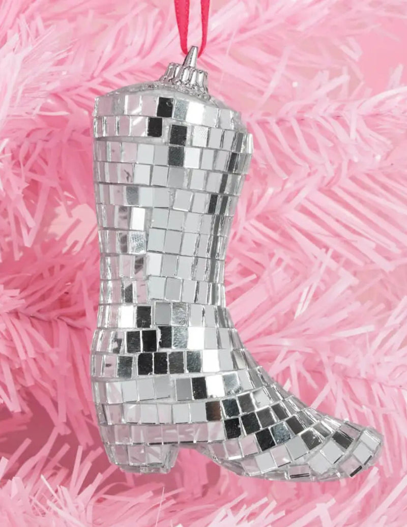 XOF Disco Boot Ornament