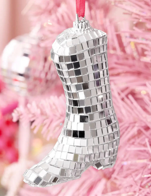 XOF Disco Boot Ornament