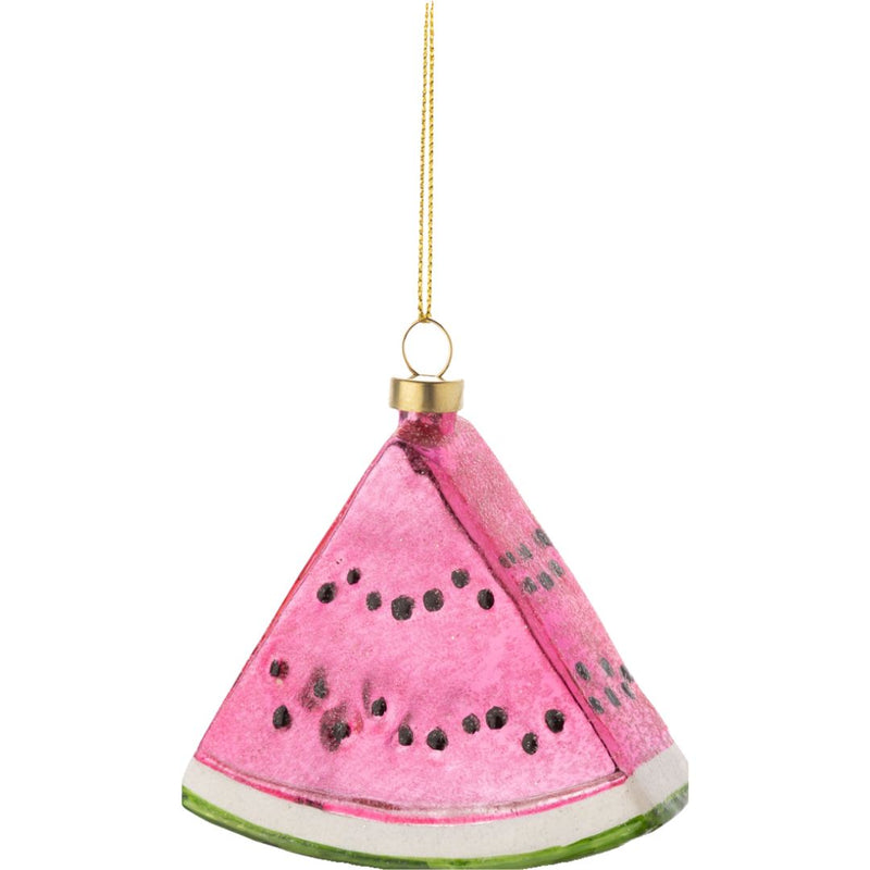 STHH Pink Watermelon Ornament -  - Christmas - Feliz Modern