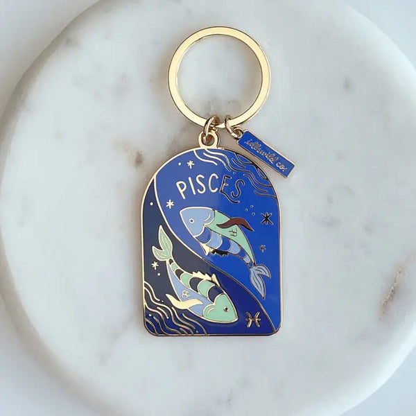 IDL Pisces Keychain - - Keychains - Feliz Modern