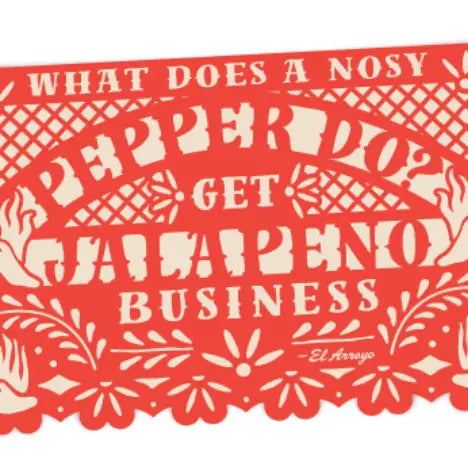 ELAO Papel Picado Placemats - - Christmas - Feliz Modern