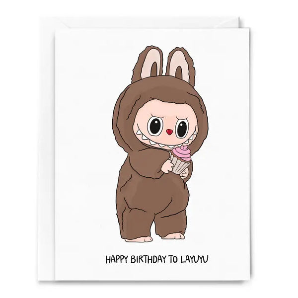 SAGO Layuyu BIrthday Card - - Cards - Feliz Modern