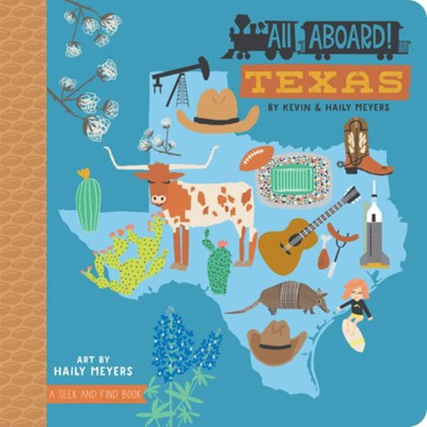 GISM All Aboard Texas Children's Book -  - Children's Books - Feliz Modern