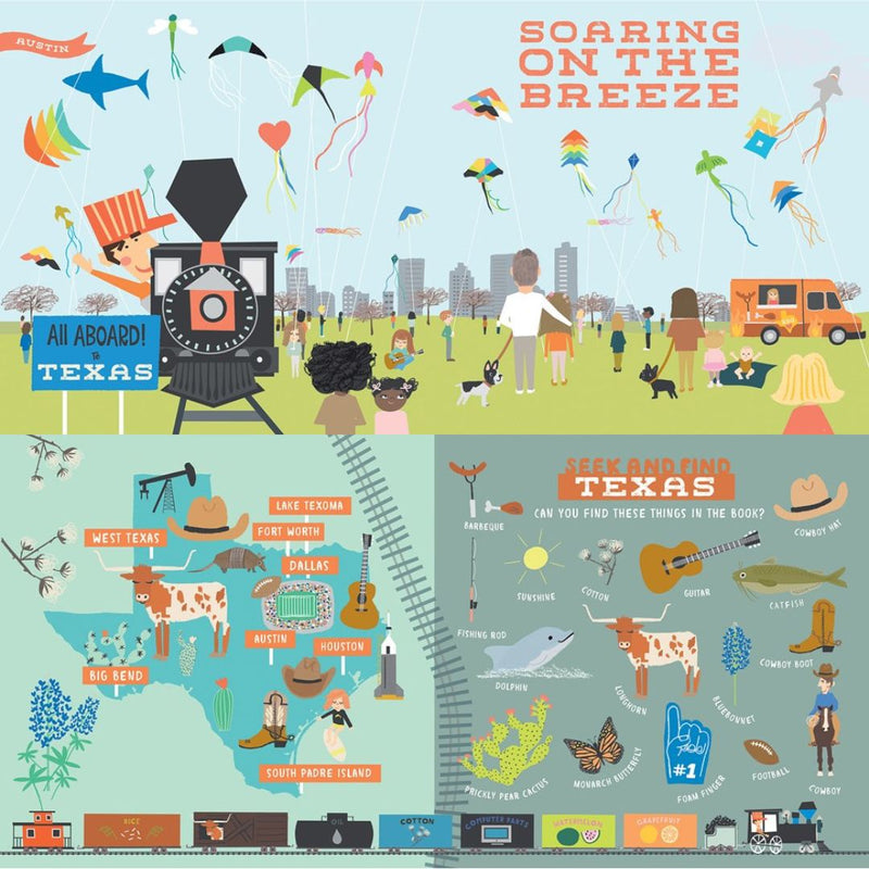 GISM All Aboard Texas Children's Book -  - Children's Books - Feliz Modern