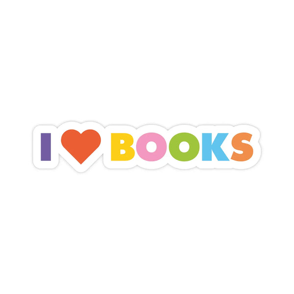 LTGS I Love Books Sticker - - Stickers - Feliz Modern