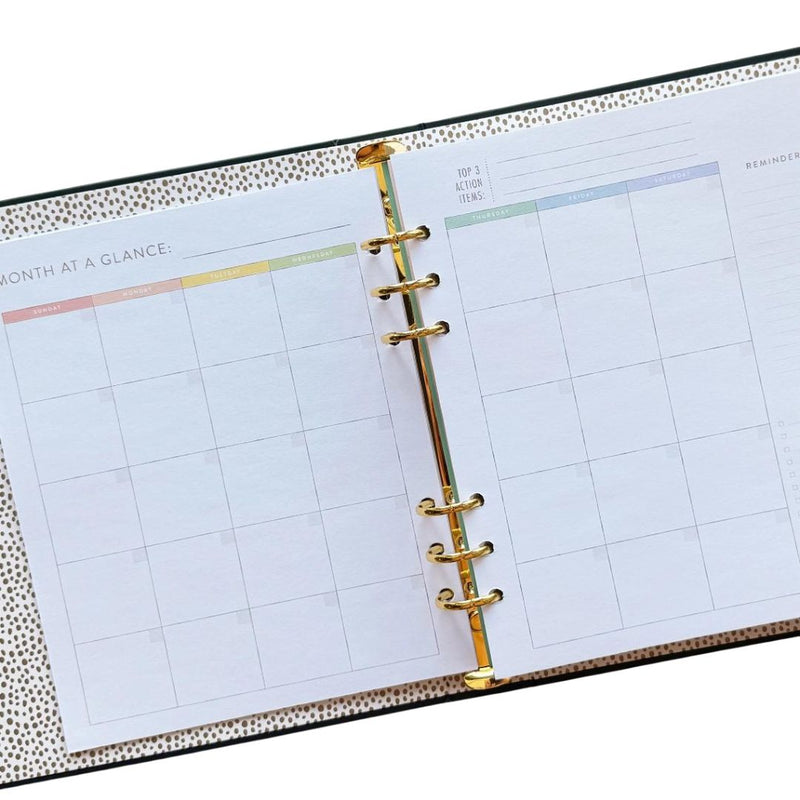 IDL Checkered Rainbow Planner -  - Office & Stationery - Feliz Modern