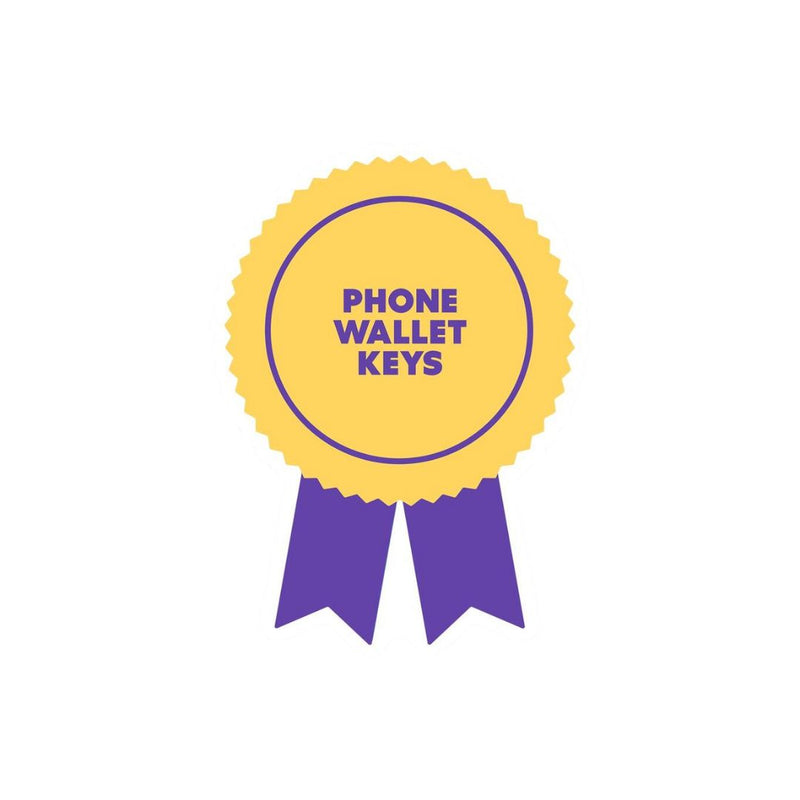 PPAS Phone, Wallet, Keys Sticker -  - Stickers - Feliz Modern