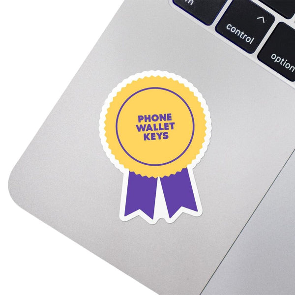 PPAS* Phone, Wallet, Keys Sticker -  - Stickers - Feliz Modern